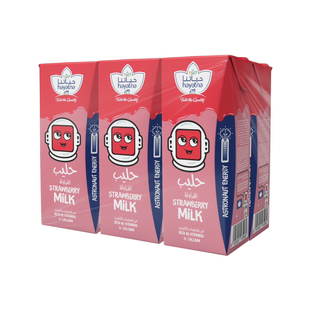 Strawberry Flavoured Milk – 180ml x 6 featured image