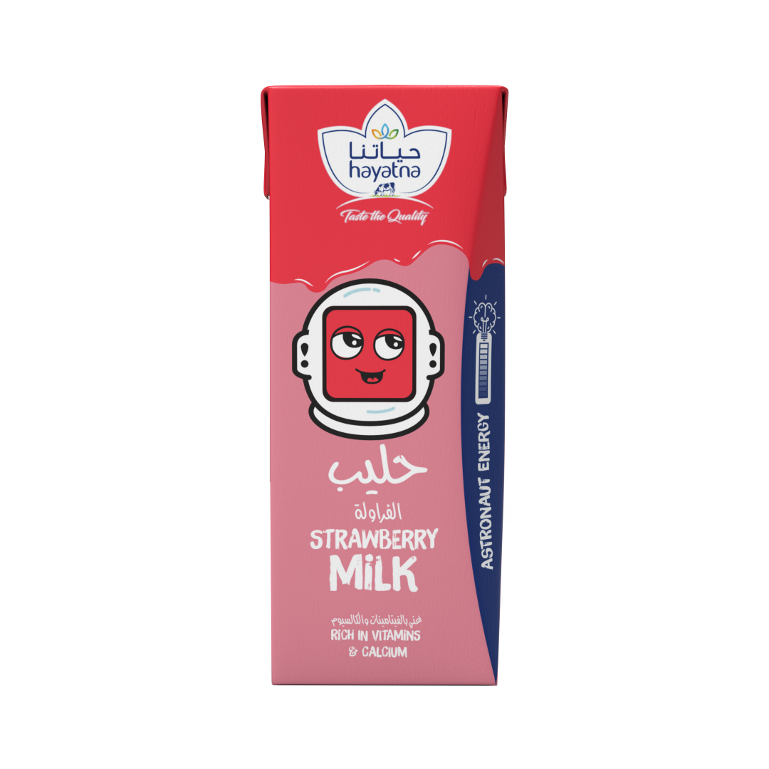 Strawberry Flavoured Milk – 180ml featured image