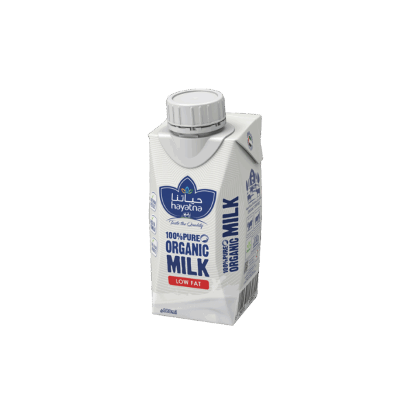 Organic Milk Low Fat - Long Life 180ml