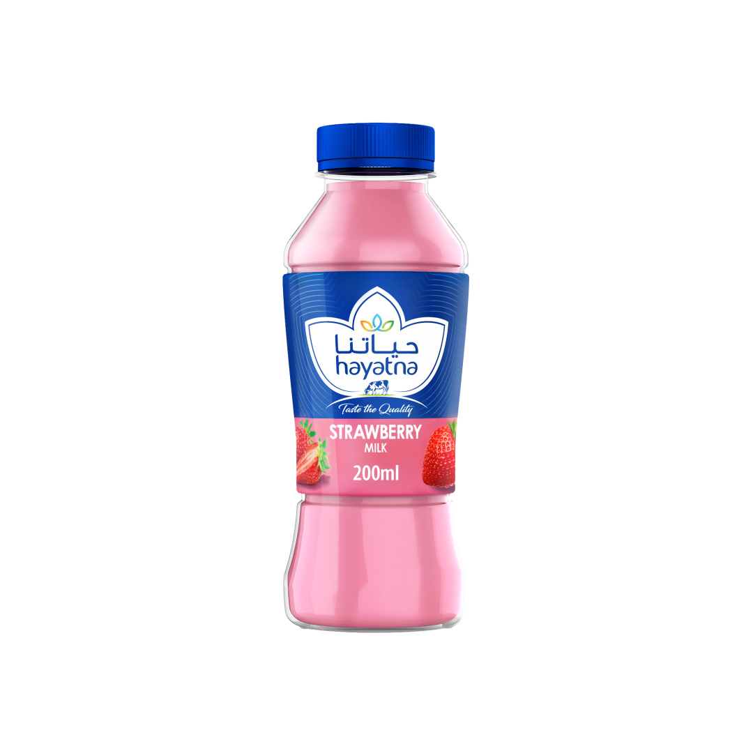Flavoured Fresh Milk – Strawberry 200ml featured image