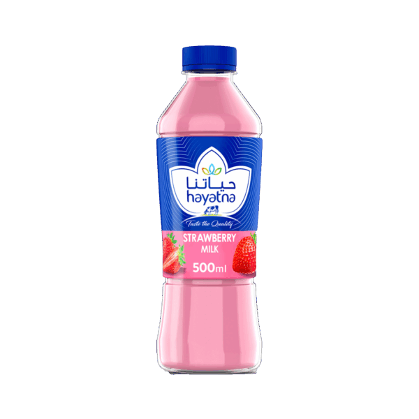 Flavoured Fresh Milk - Strawberry 500ml
